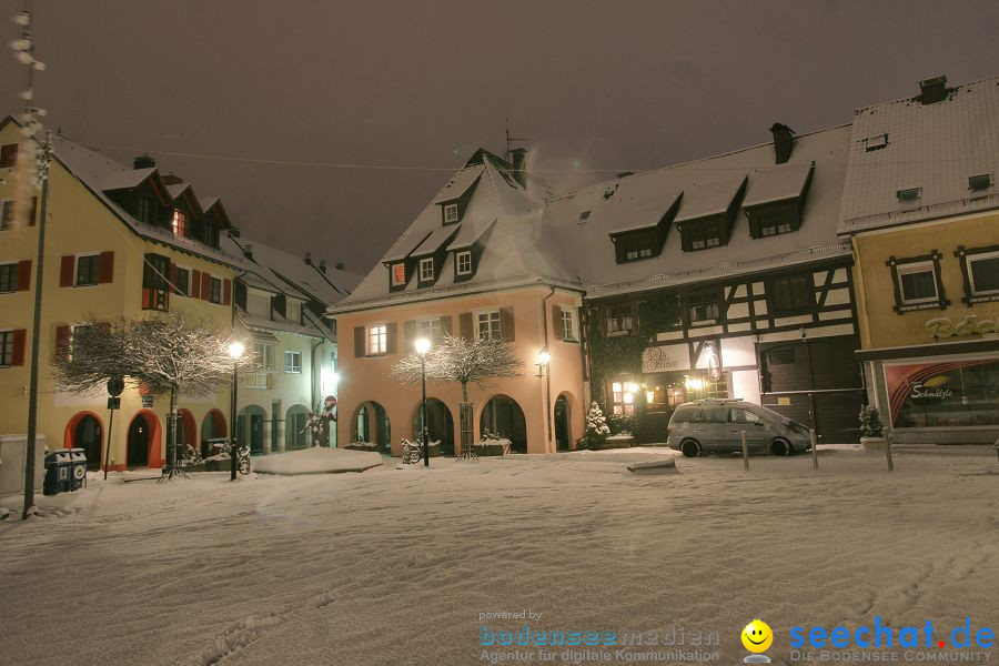 Nachtaufnahmen von Stockach am Bodensee