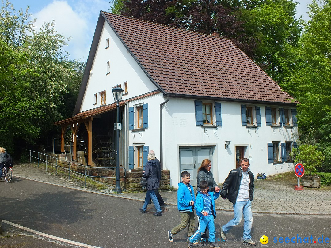 Flohmarkt in Bad-Saulgau am Bodensee, 14.05.2016