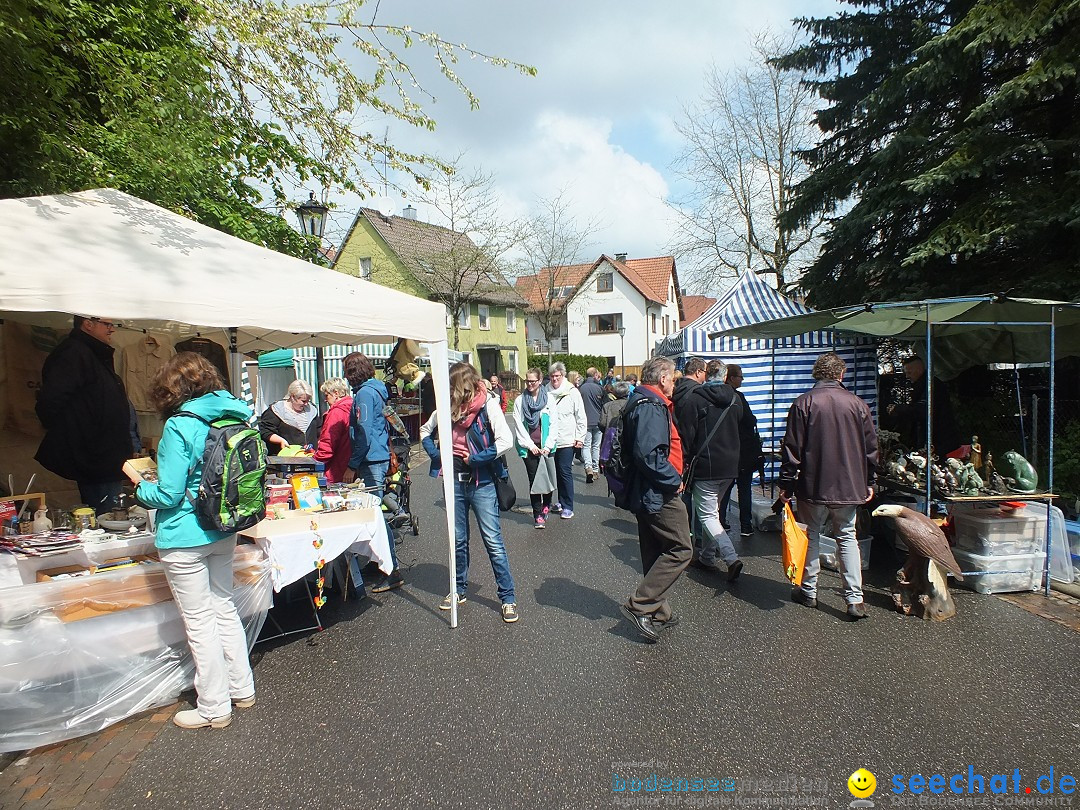 Flohmarkt in Bad-Saulgau am Bodensee, 14.05.2016