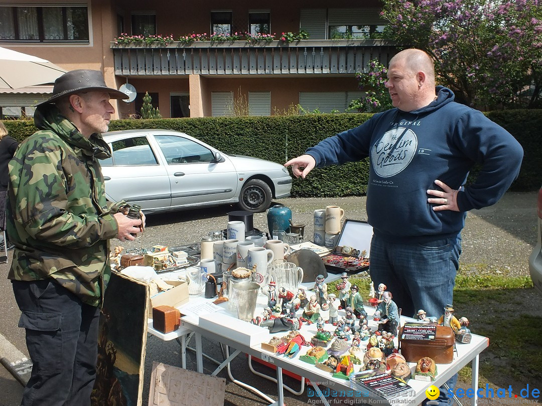 Flohmarkt in Bad-Saulgau am Bodensee, 14.05.2016