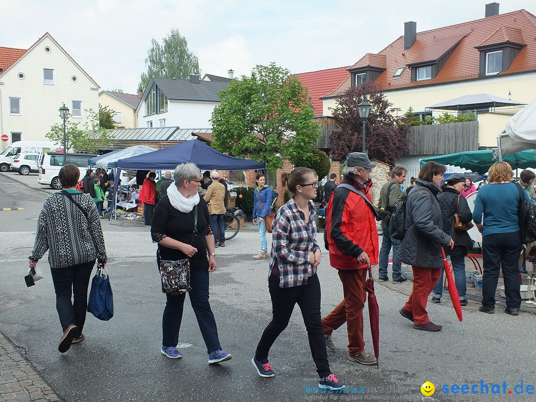 Flohmarkt in Bad-Saulgau am Bodensee, 14.05.2016