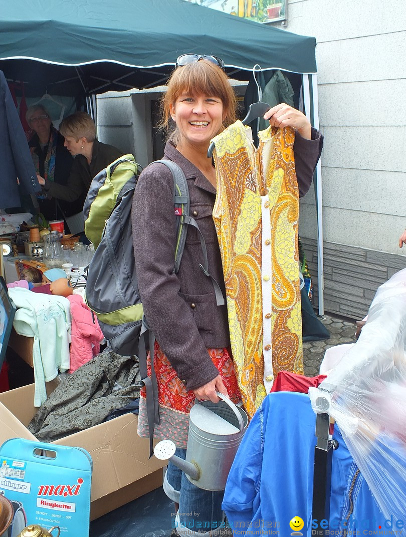 Flohmarkt in Bad-Saulgau am Bodensee, 14.05.2016