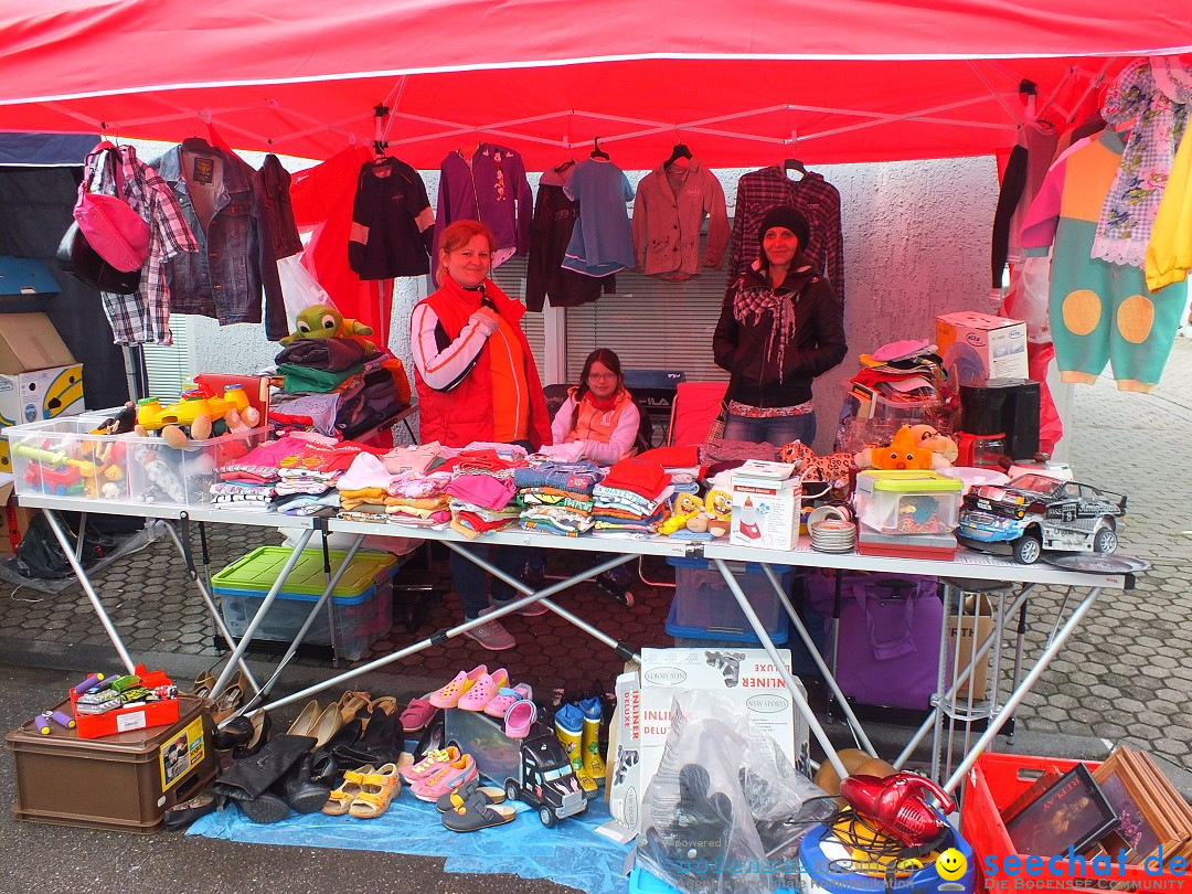 Flohmarkt in Bad-Saulgau am Bodensee, 14.05.2016