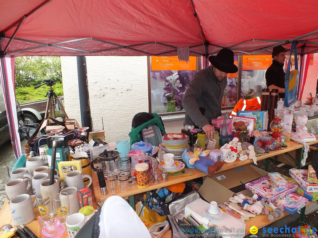 Flohmarkt in Bad-Saulgau am Bodensee, 14.05.2016