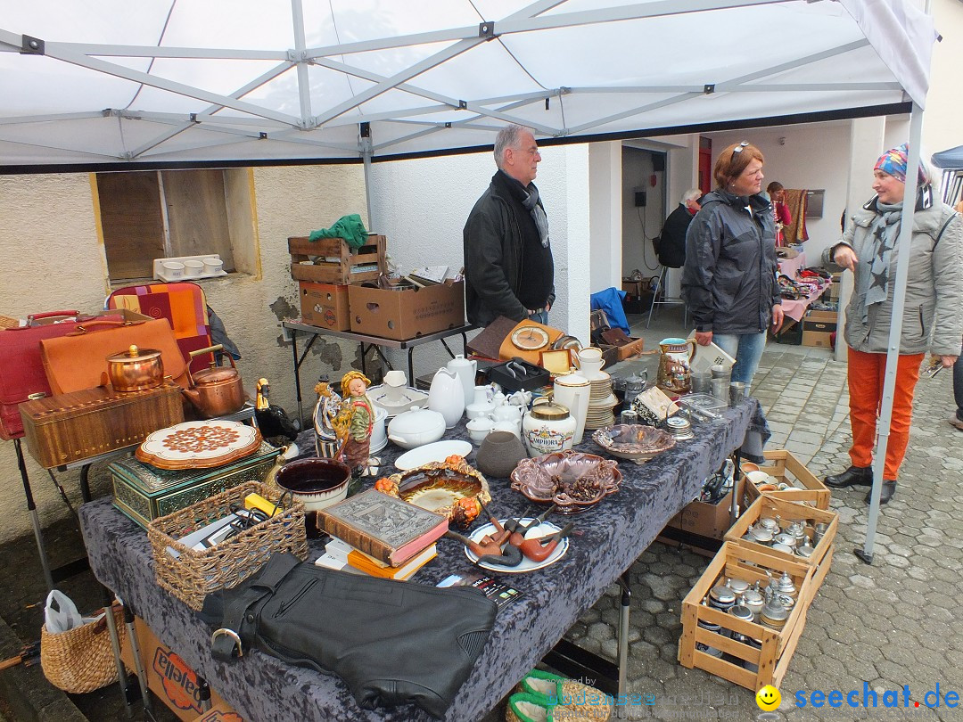 Flohmarkt in Bad-Saulgau am Bodensee, 14.05.2016