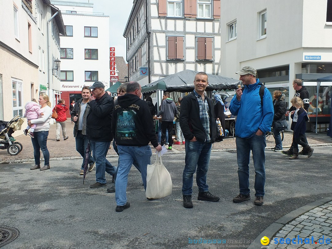 Flohmarkt in Bad-Saulgau am Bodensee, 14.05.2016