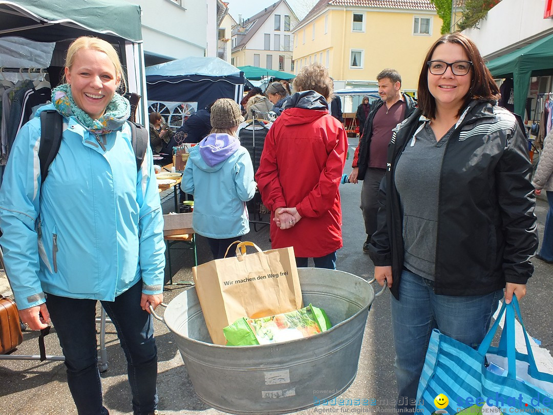 Flohmarkt in Bad-Saulgau am Bodensee, 14.05.2016