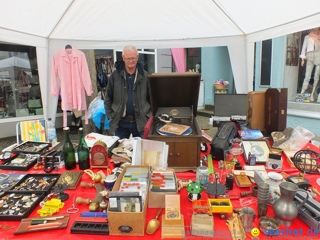 Flohmarkt in Bad-Saulgau am Bodensee, 14.05.2016