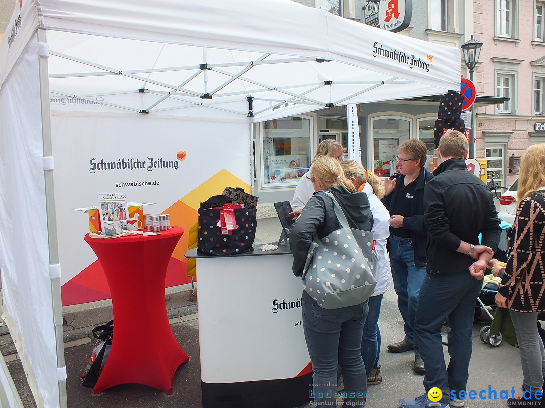 Flohmarkt in Bad-Saulgau am Bodensee, 14.05.2016