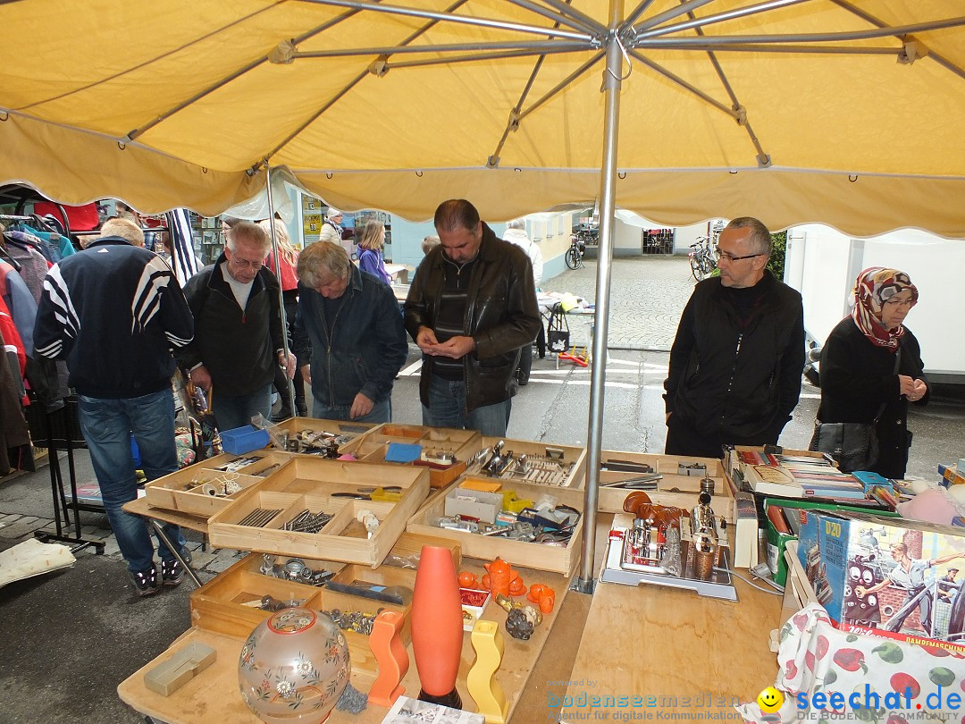 Flohmarkt in Bad-Saulgau am Bodensee, 14.05.2016