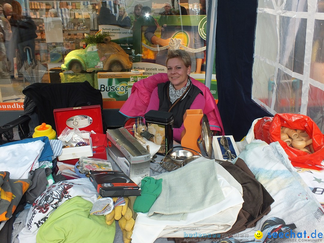 Flohmarkt in Bad-Saulgau am Bodensee, 14.05.2016