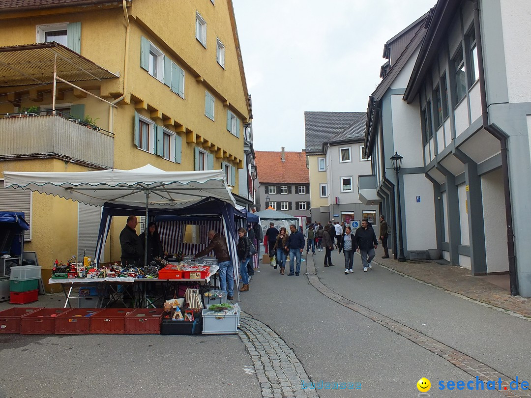 Flohmarkt in Bad-Saulgau am Bodensee, 14.05.2016