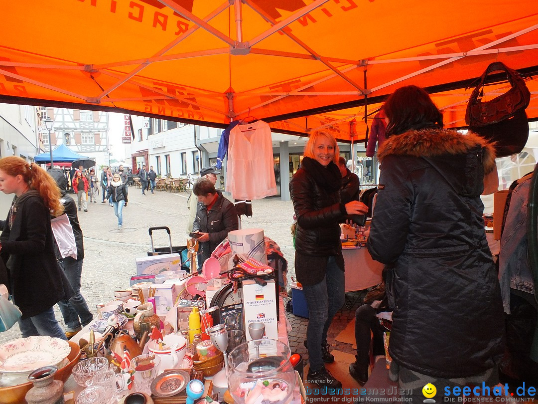 Flohmarkt in Bad-Saulgau am Bodensee, 14.05.2016