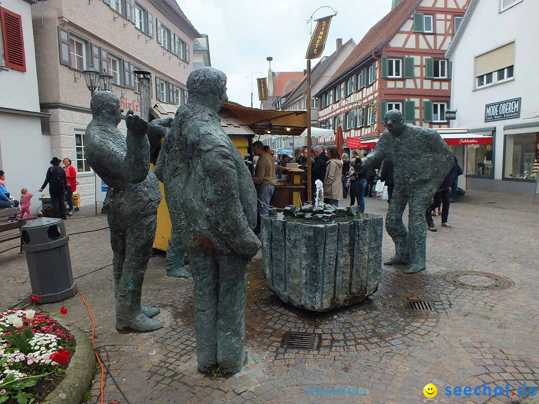 Flohmarkt in Bad-Saulgau am Bodensee, 14.05.2016