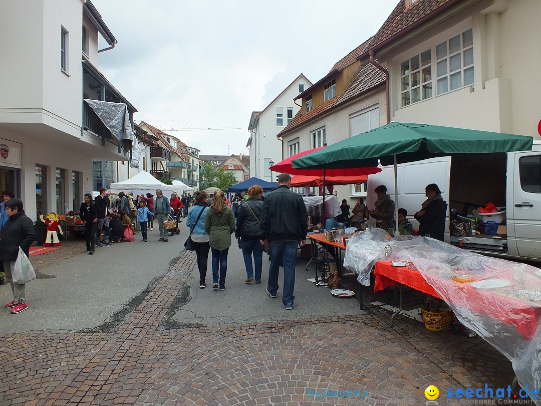 Flohmarkt in Bad-Saulgau am Bodensee, 14.05.2016