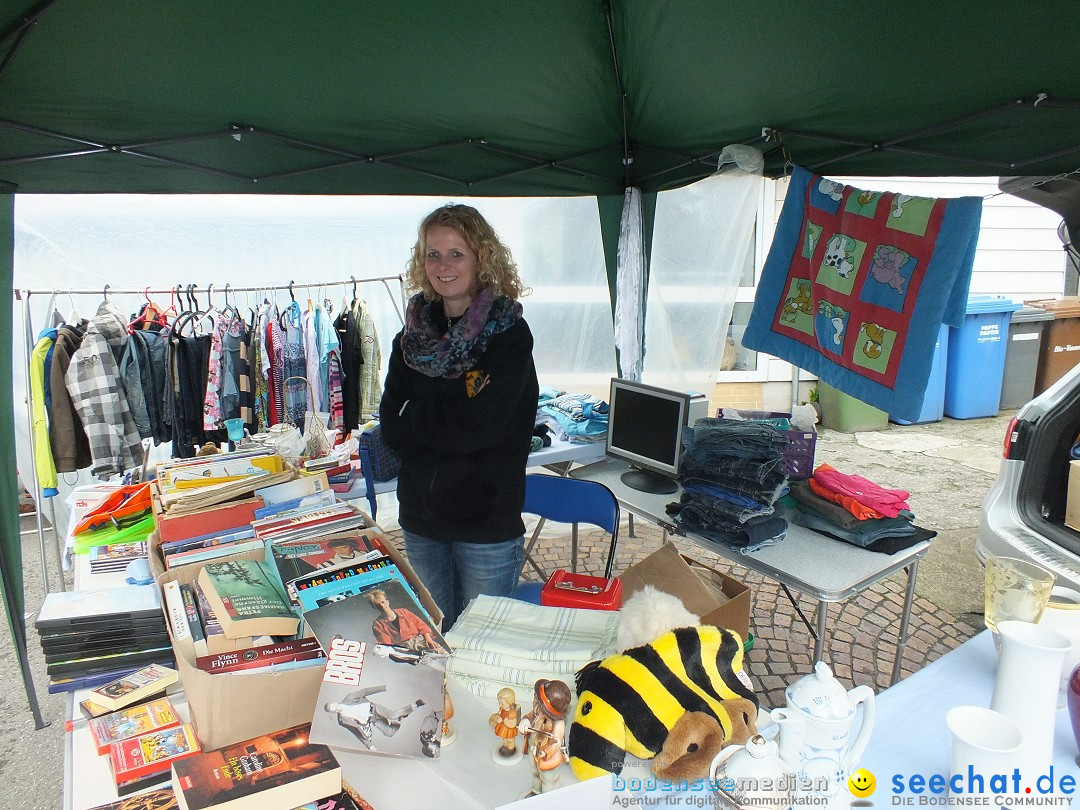 Flohmarkt in Bad-Saulgau am Bodensee, 14.05.2016