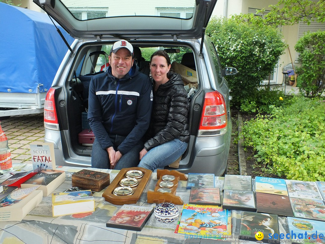 Flohmarkt in Bad-Saulgau am Bodensee, 14.05.2016