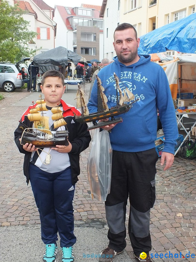 Flohmarkt in Bad-Saulgau am Bodensee, 14.05.2016