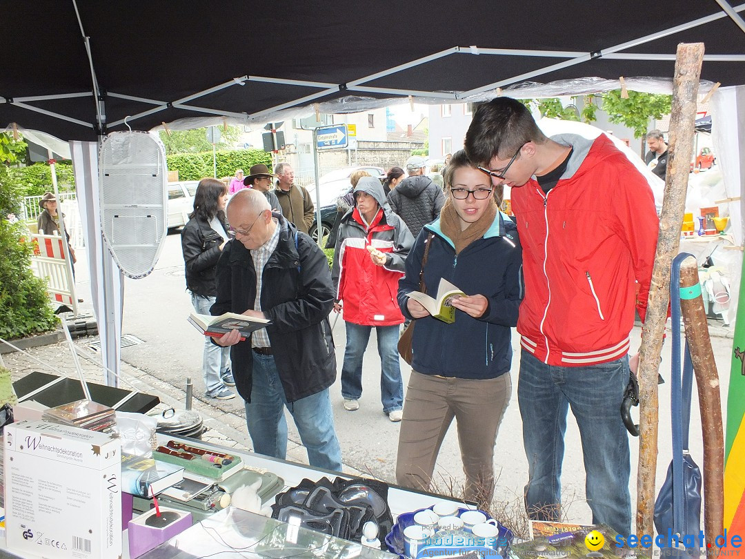 Flohmarkt in Bad-Saulgau am Bodensee, 14.05.2016