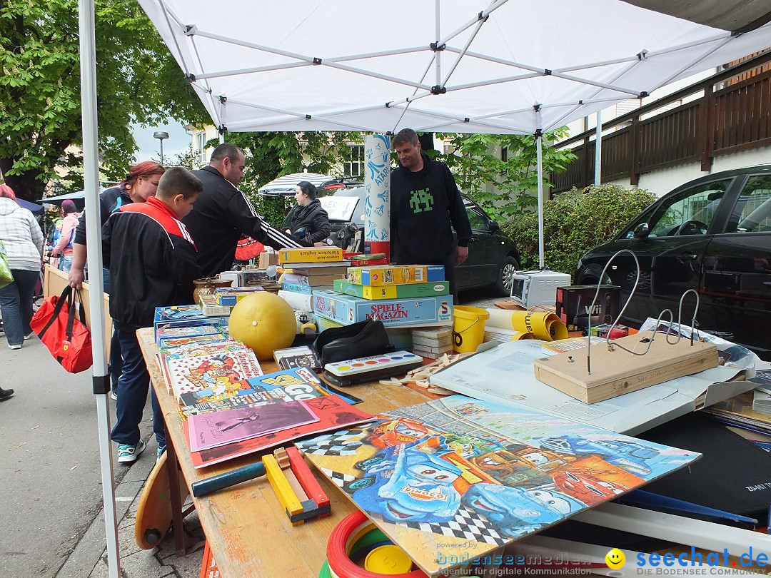 Flohmarkt in Bad-Saulgau am Bodensee, 14.05.2016