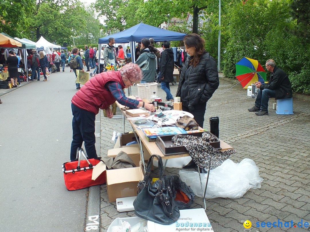 Flohmarkt in Bad-Saulgau am Bodensee, 14.05.2016