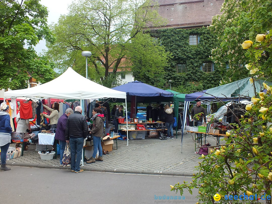 Flohmarkt in Bad-Saulgau am Bodensee, 14.05.2016