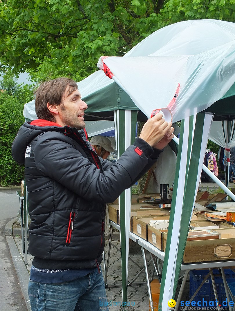 Flohmarkt in Bad-Saulgau am Bodensee, 14.05.2016