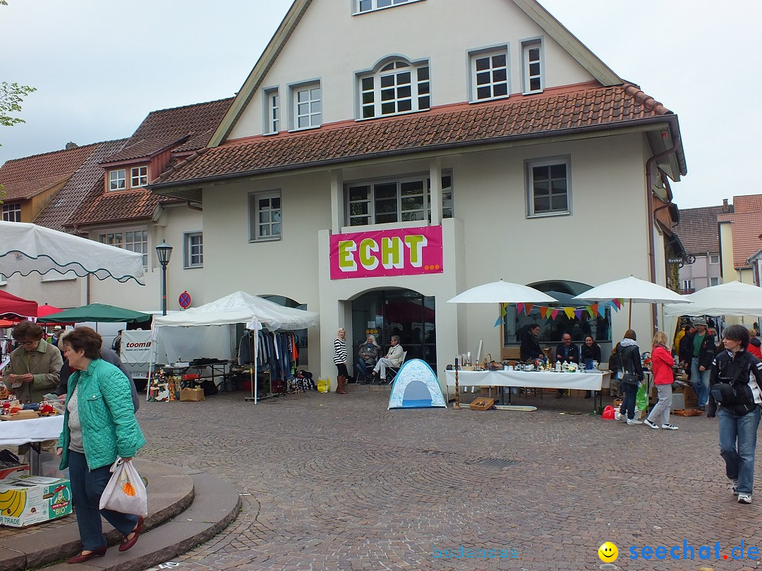 Flohmarkt in Bad-Saulgau am Bodensee, 14.05.2016