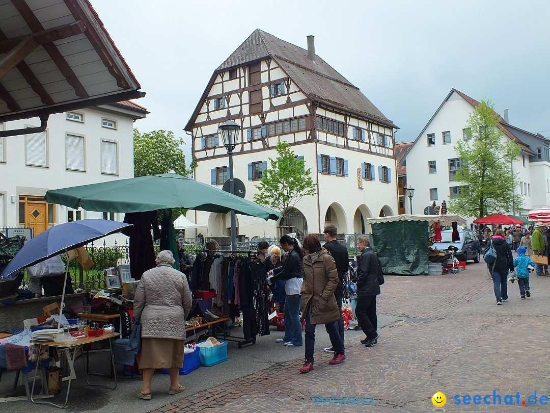 Flohmarkt in Bad-Saulgau am Bodensee, 14.05.2016