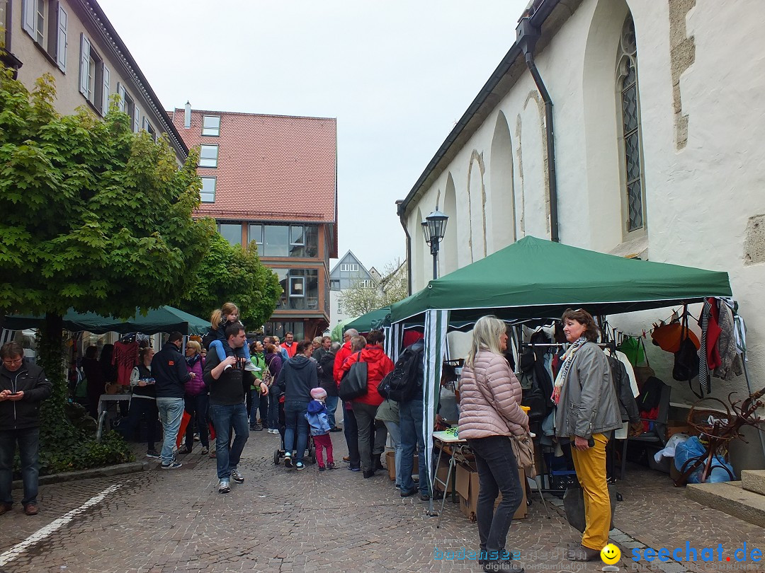 Flohmarkt in Bad-Saulgau am Bodensee, 14.05.2016