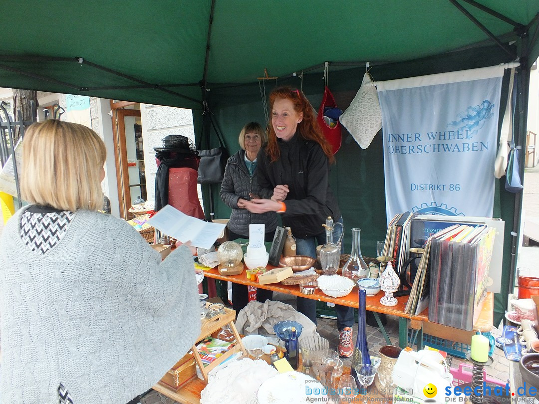 Flohmarkt in Bad-Saulgau am Bodensee, 14.05.2016