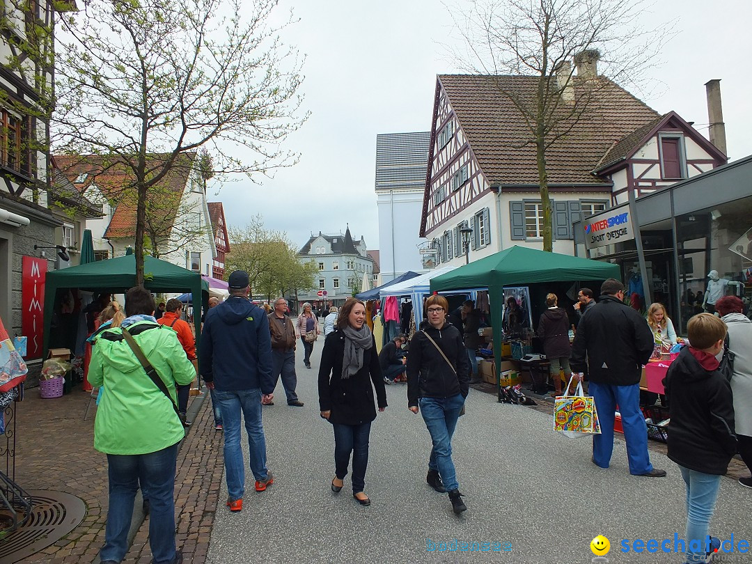 Flohmarkt in Bad-Saulgau am Bodensee, 14.05.2016