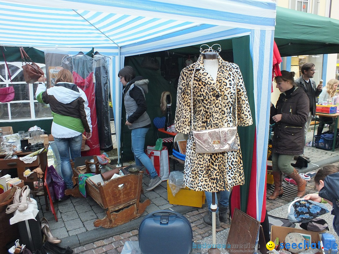 Flohmarkt in Bad-Saulgau am Bodensee, 14.05.2016