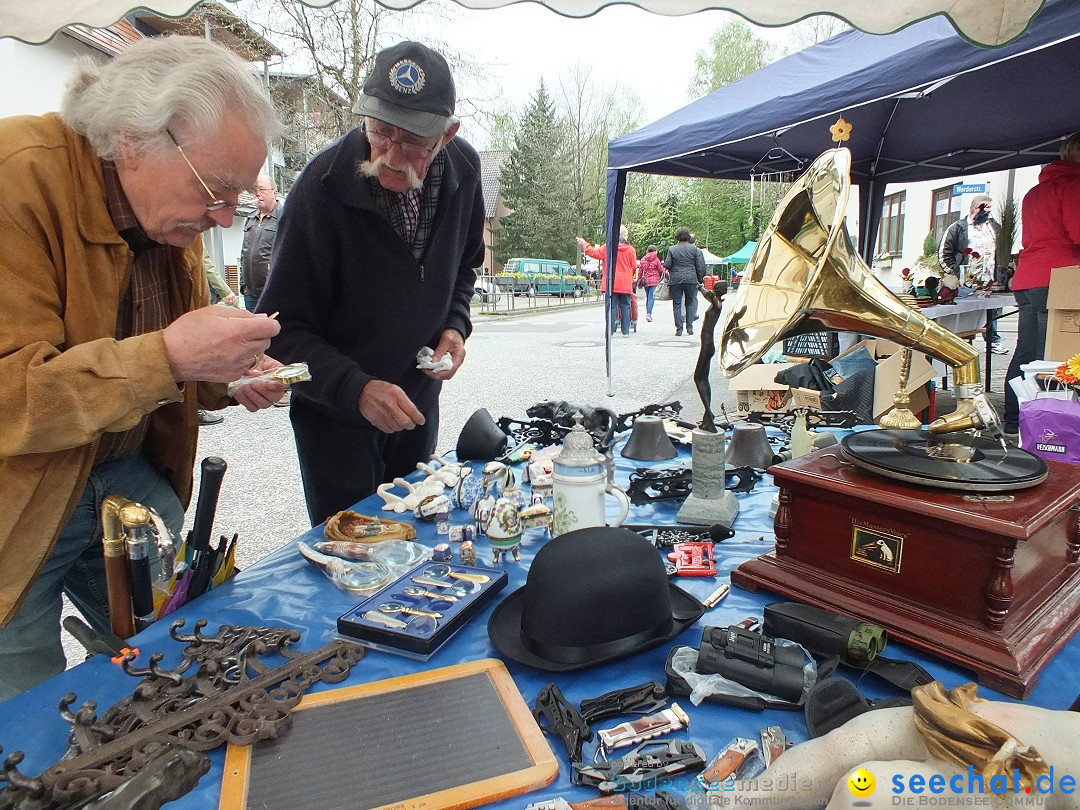 Flohmarkt in Bad-Saulgau am Bodensee, 14.05.2016