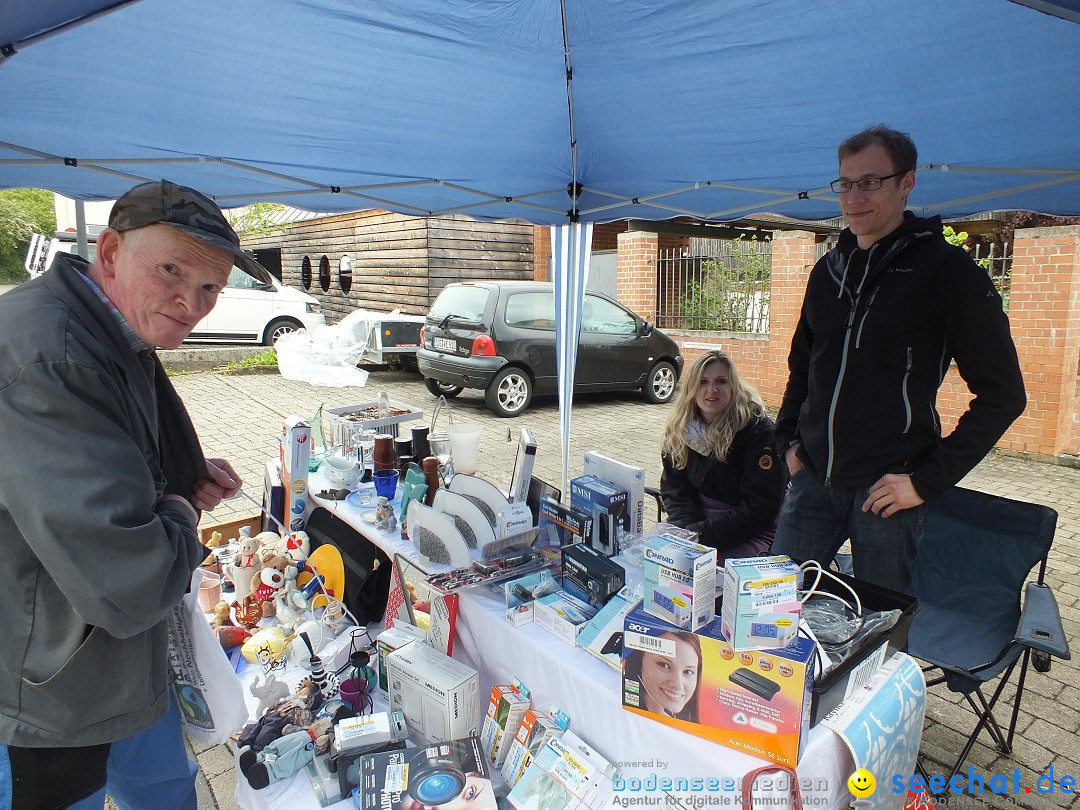 Flohmarkt in Bad-Saulgau am Bodensee, 14.05.2016