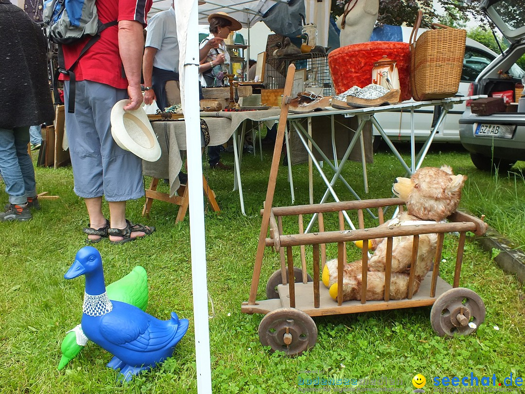 Flohmarkt in Riedlingen am Bodensee, 28.05.2015