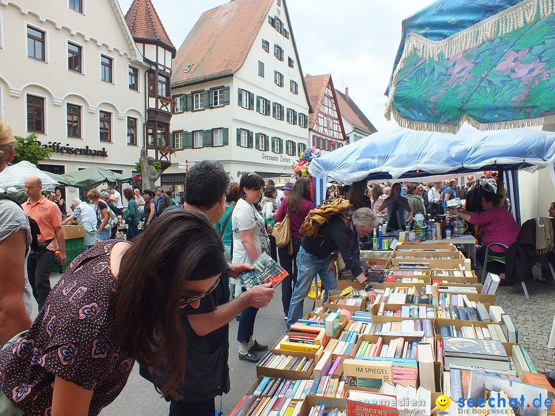 Flohmarkt in Riedlingen am Bodensee, 28.05.2015