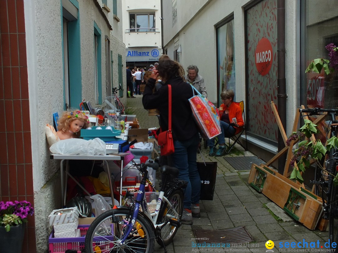 Flohmarkt in Riedlingen am Bodensee, 28.05.2015