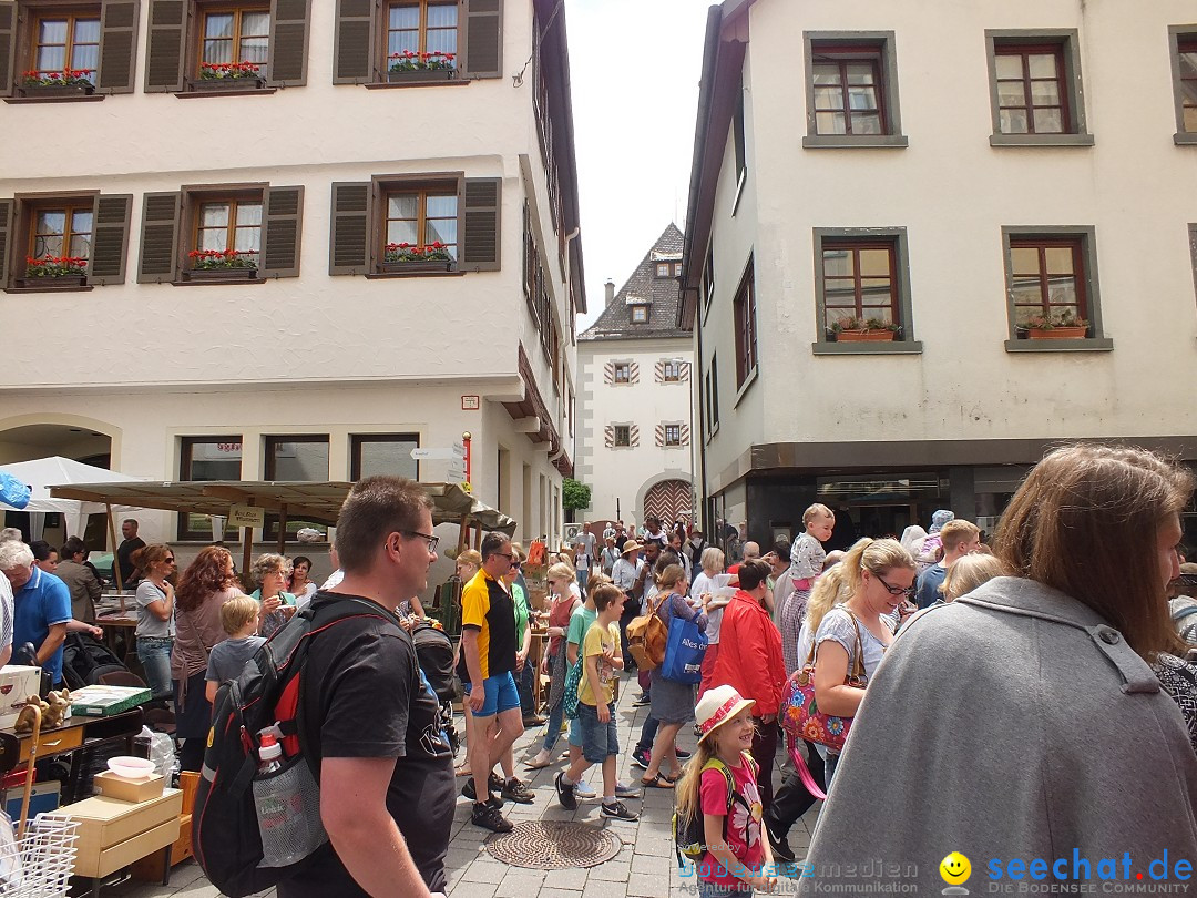 Flohmarkt in Riedlingen am Bodensee, 28.05.2015