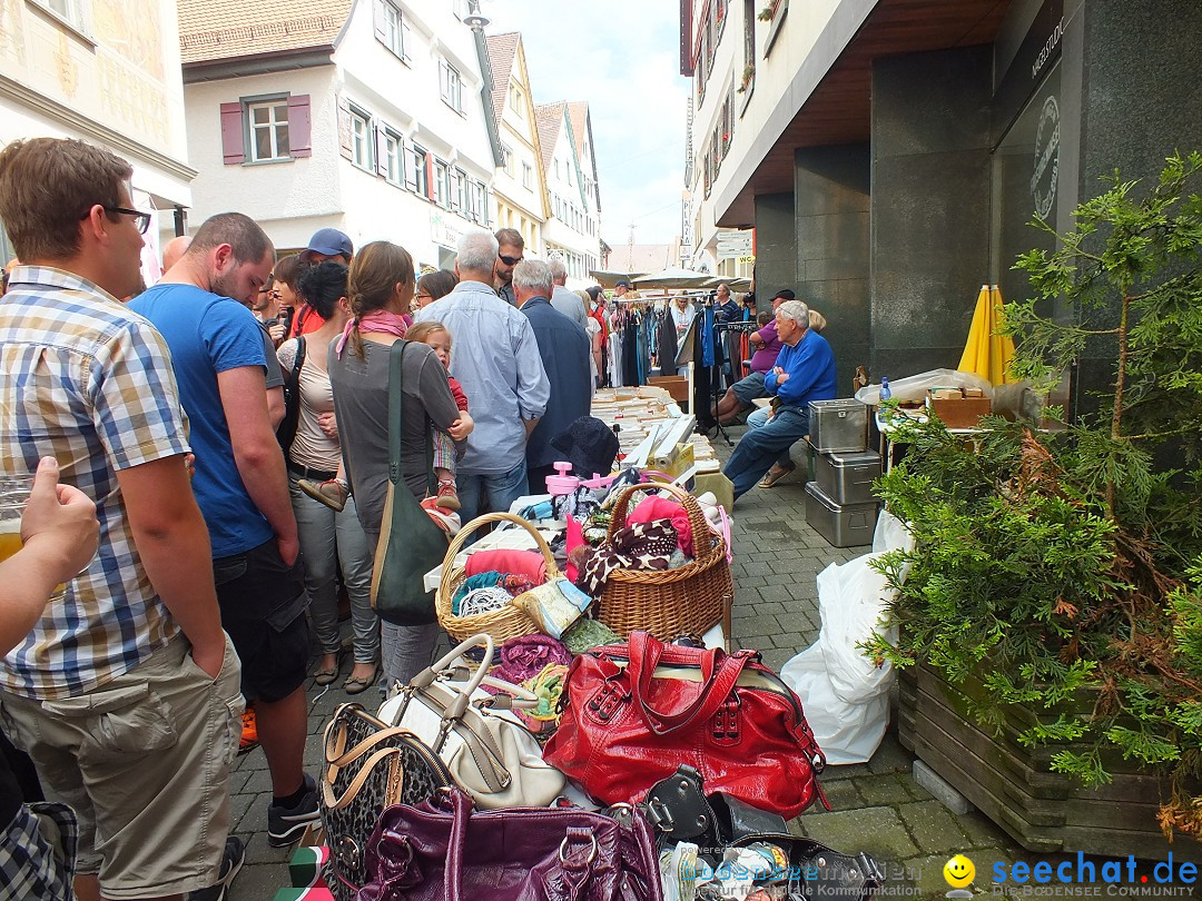 Flohmarkt in Riedlingen am Bodensee, 28.05.2015