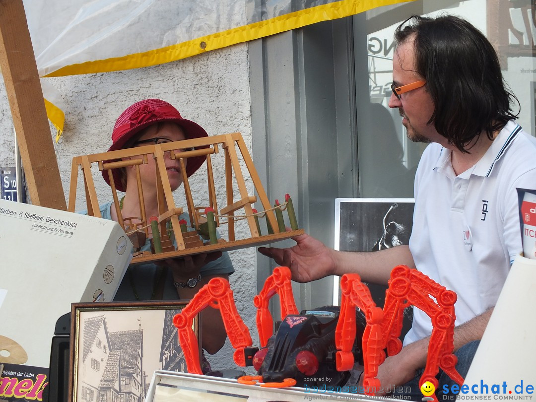 Flohmarkt in Riedlingen am Bodensee, 28.05.2015