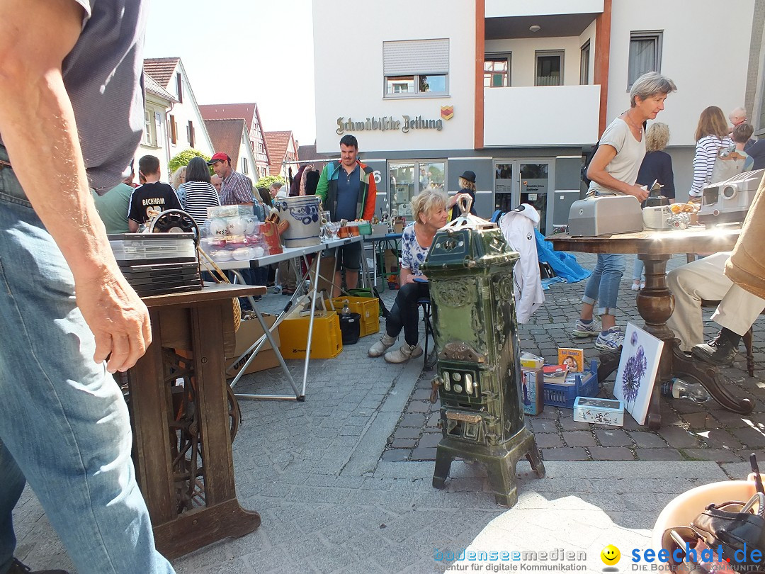 Flohmarkt in Riedlingen am Bodensee, 28.05.2015