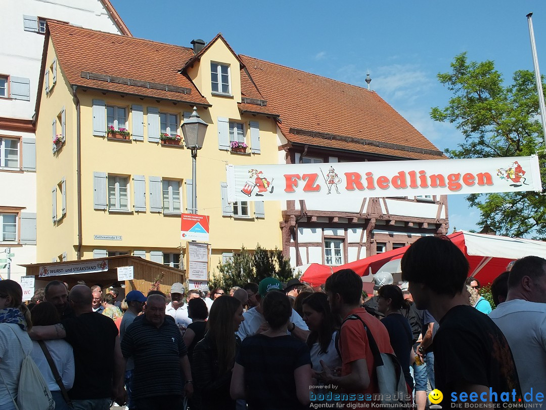 Flohmarkt in Riedlingen am Bodensee, 28.05.2015