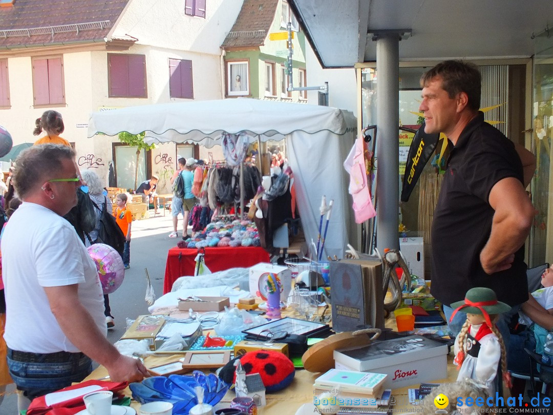 Flohmarkt in Riedlingen am Bodensee, 28.05.2015