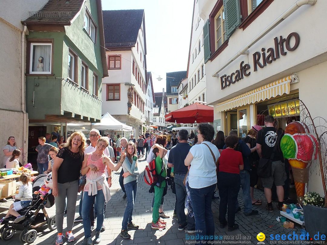 Flohmarkt in Riedlingen am Bodensee, 28.05.2015