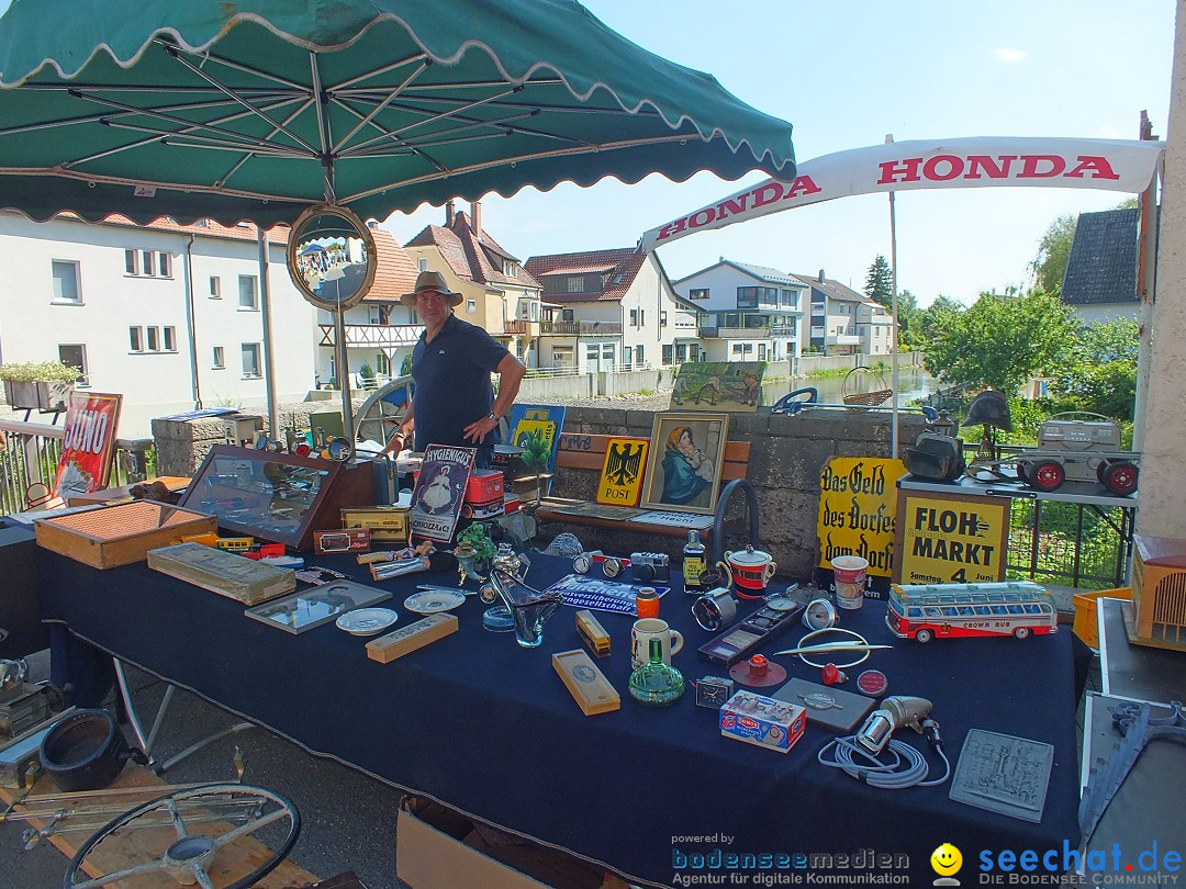 Flohmarkt in Riedlingen am Bodensee, 28.05.2015