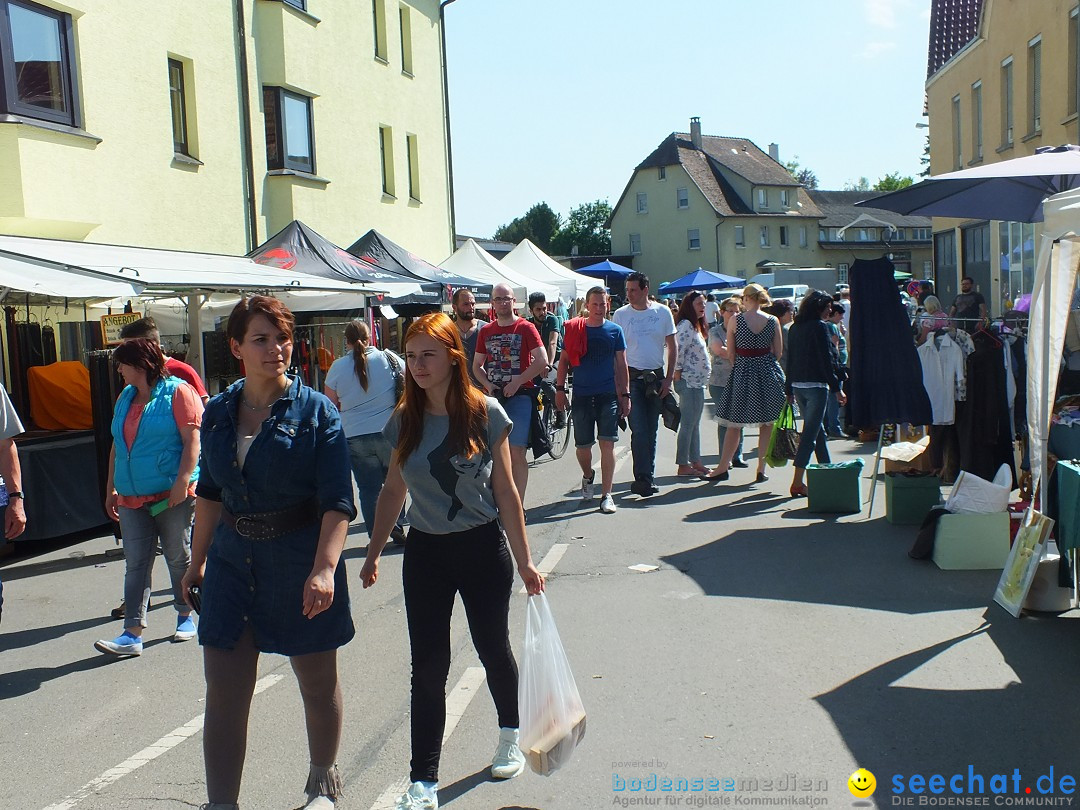 Flohmarkt in Riedlingen am Bodensee, 28.05.2015