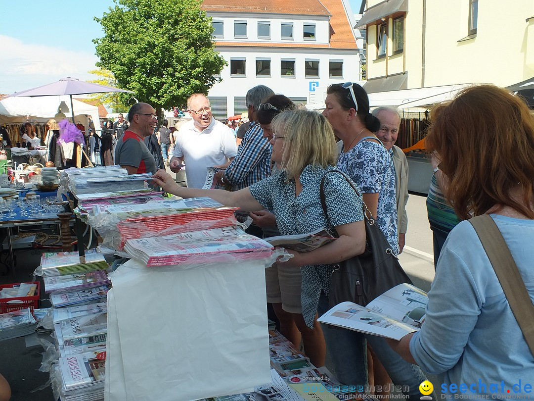 Flohmarkt in Riedlingen am Bodensee, 28.05.2015