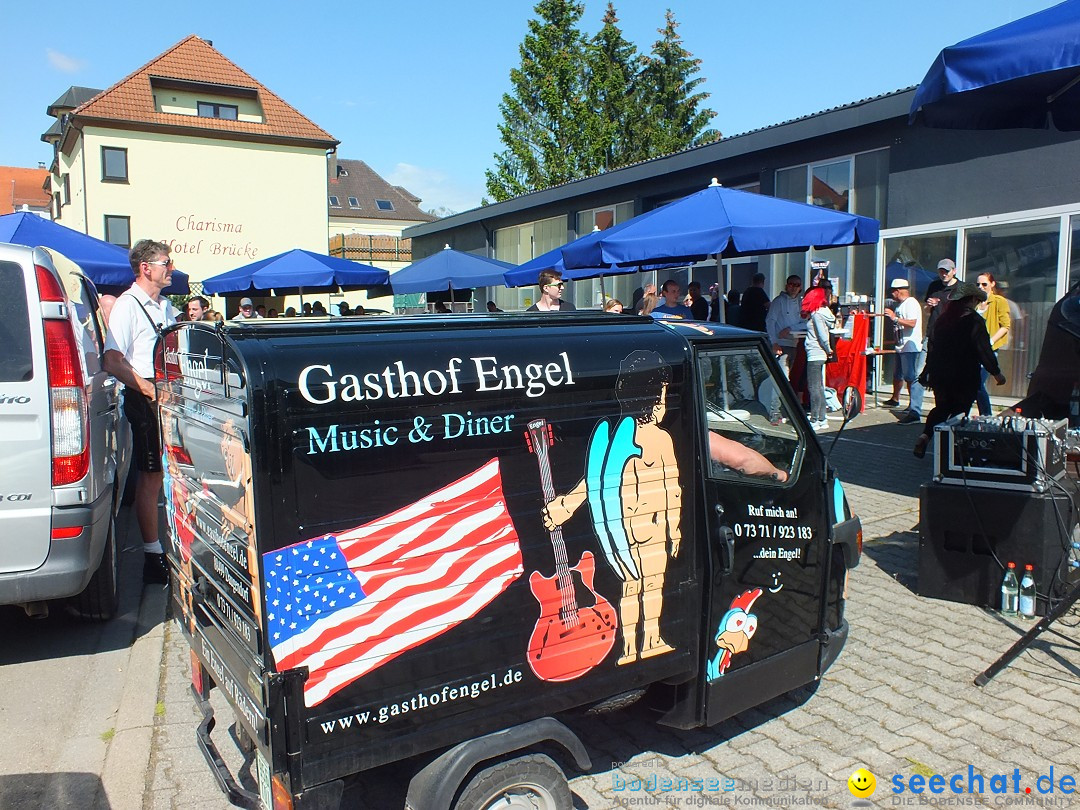 Flohmarkt in Riedlingen am Bodensee, 28.05.2015