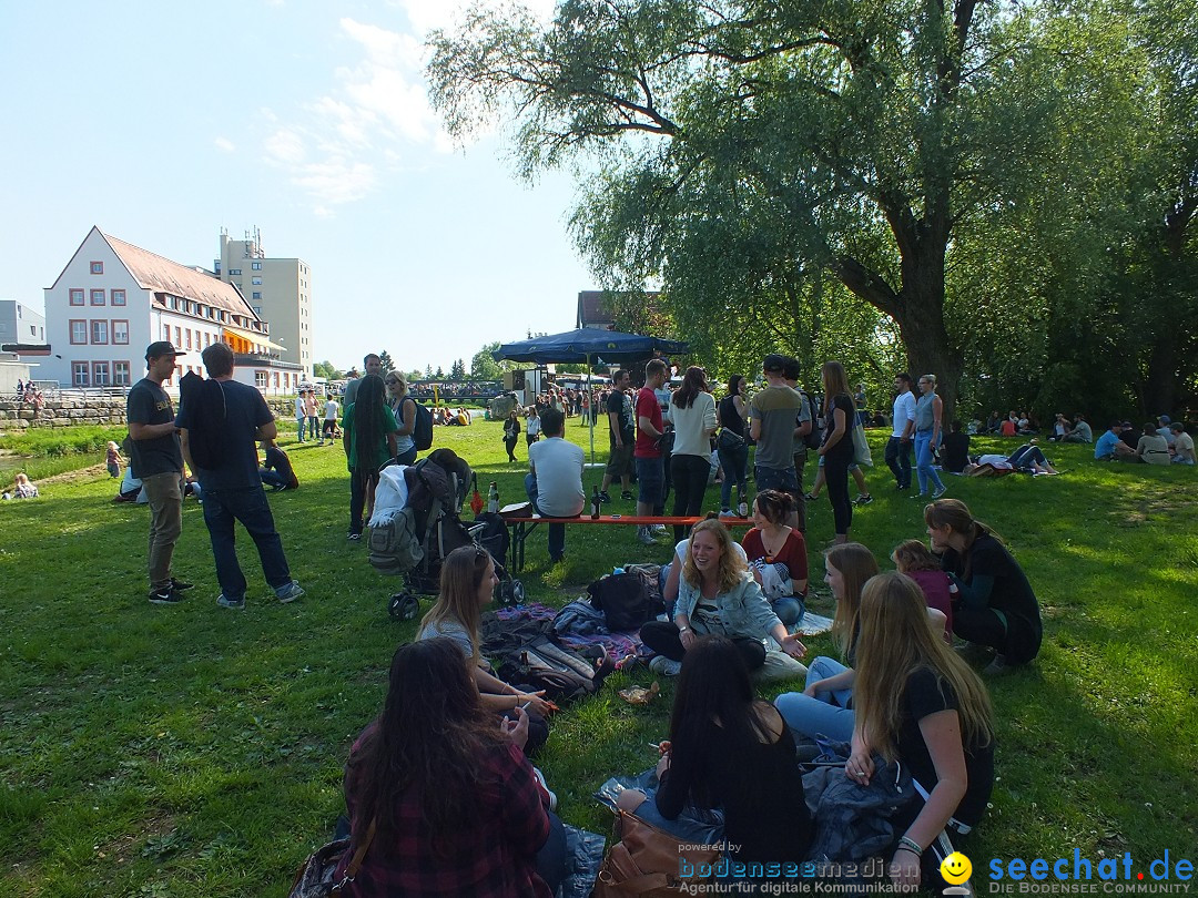 Flohmarkt in Riedlingen am Bodensee, 28.05.2015